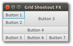 JavaFX Showing a GridPane