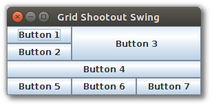 Swing Showing a GridPane