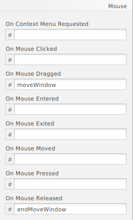 Scene Builder Code Tab